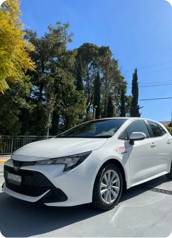 T-Ranz vehicle ready for a charter pickup